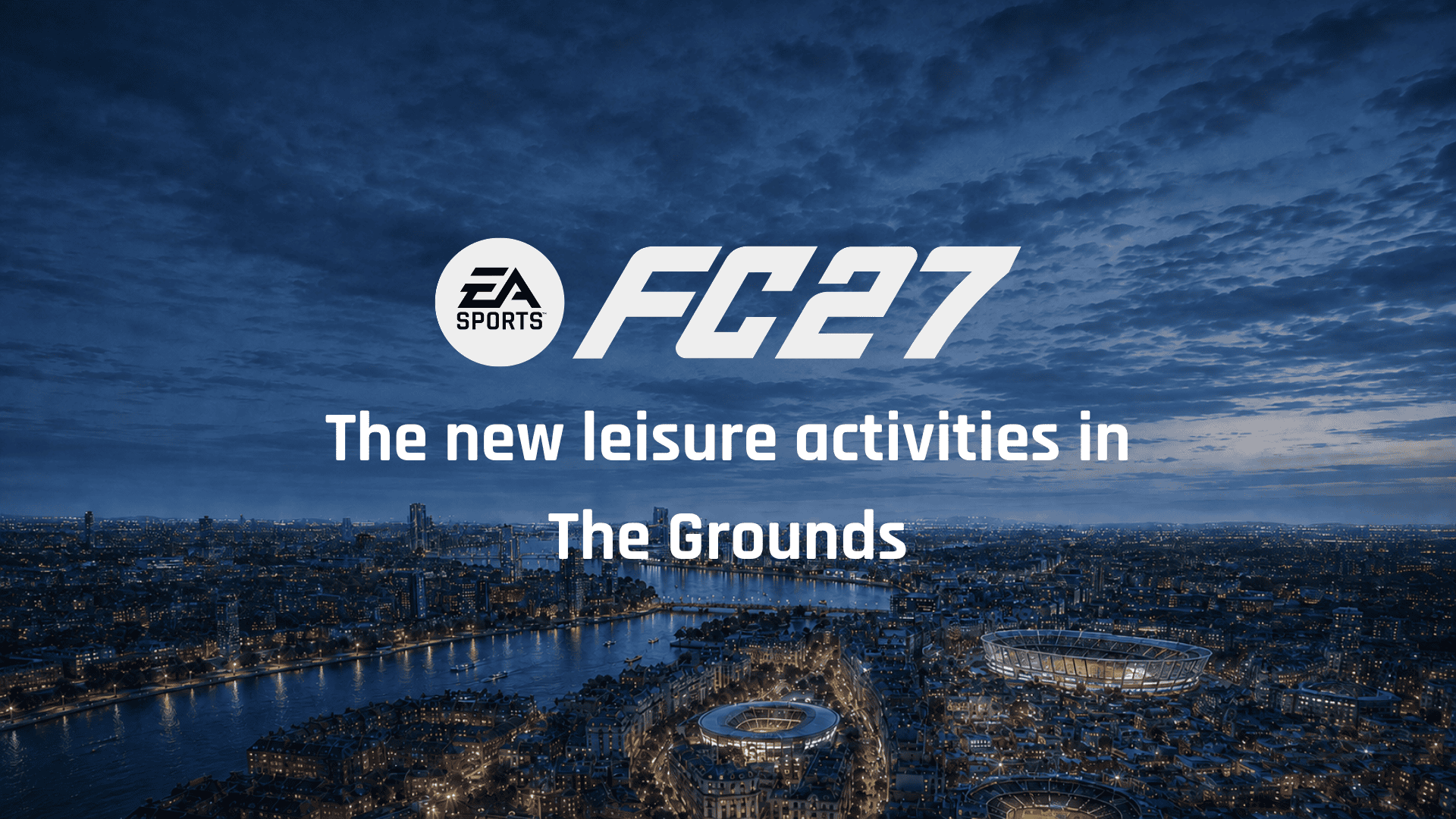 The new leisure activities in The Grounds