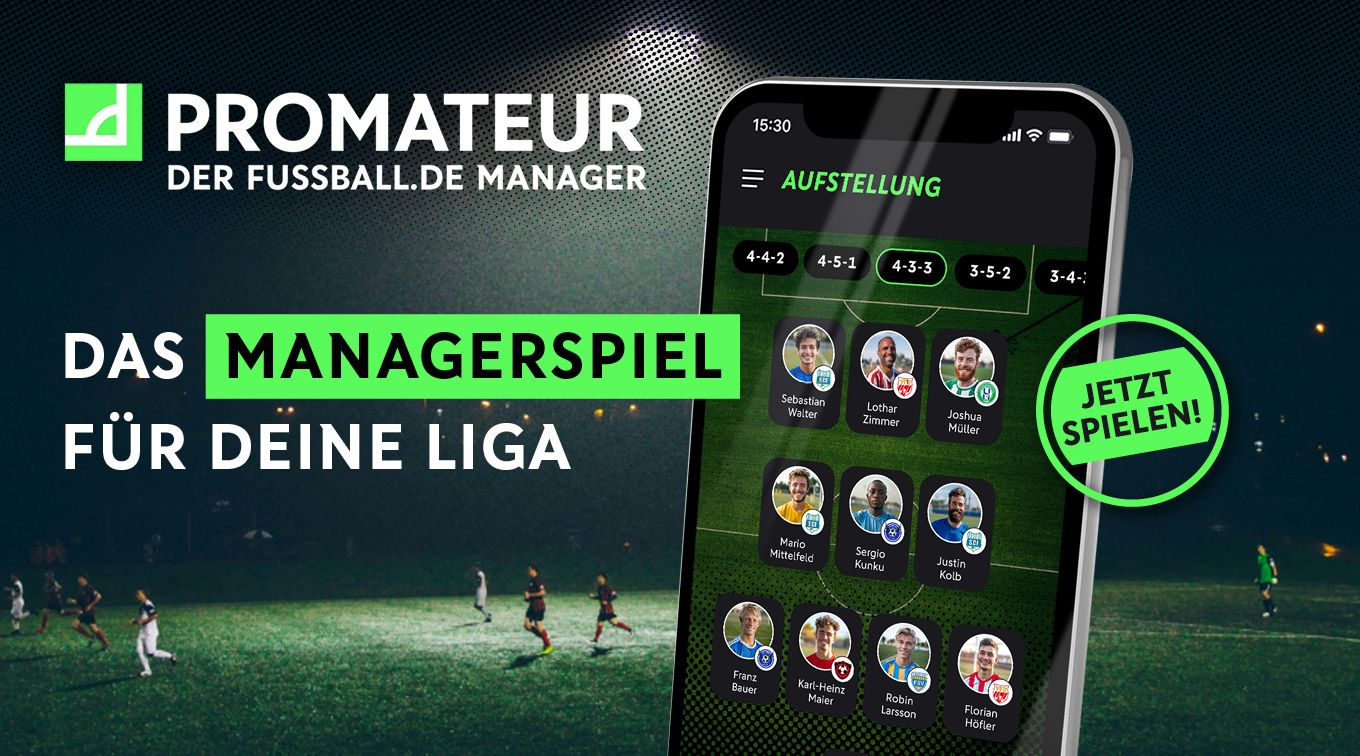 PROMATEUR bringt den Amateurfußball ins digitale Managerspiel