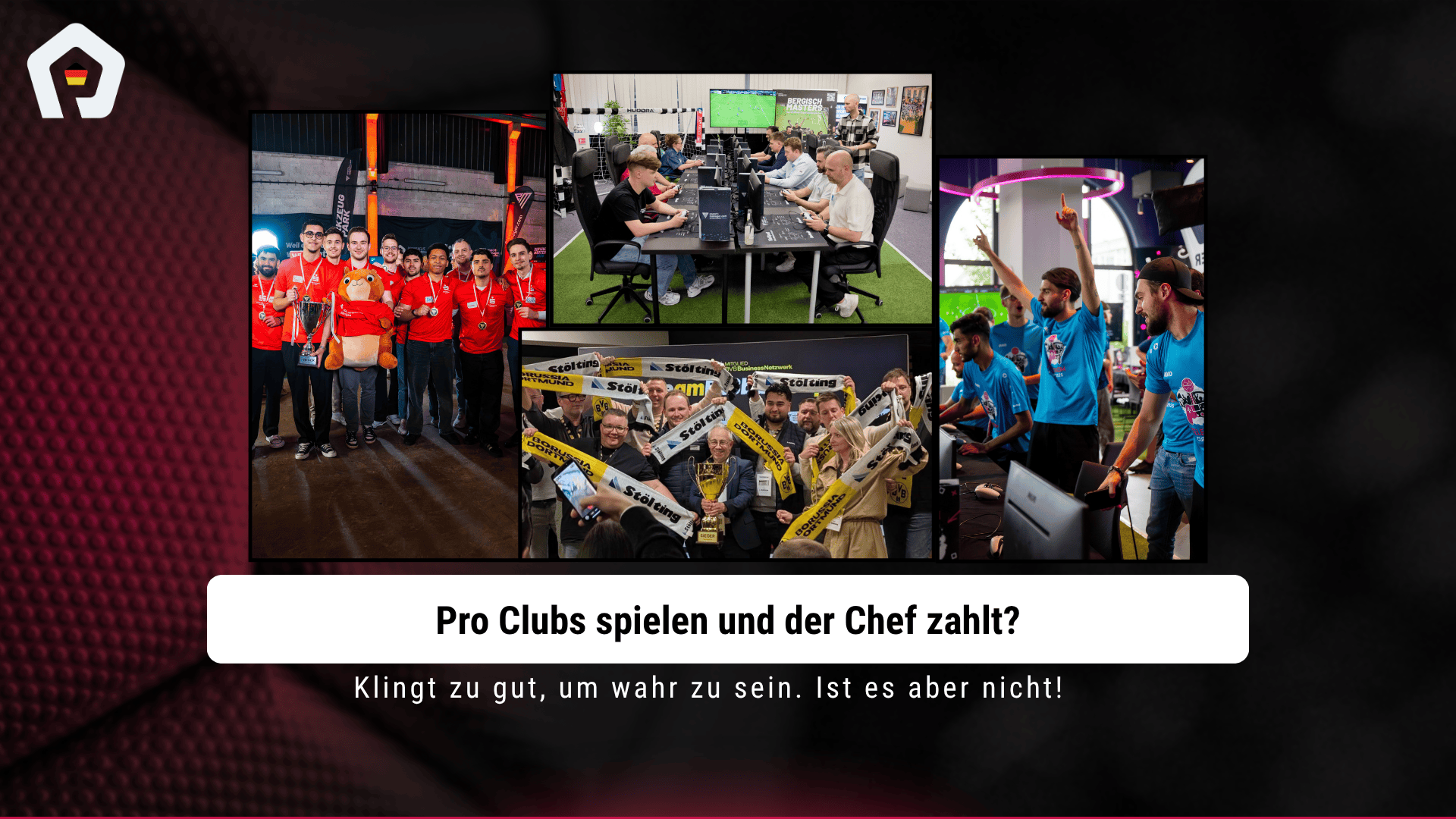Pro Clubs spielen und der Chef zahlt!