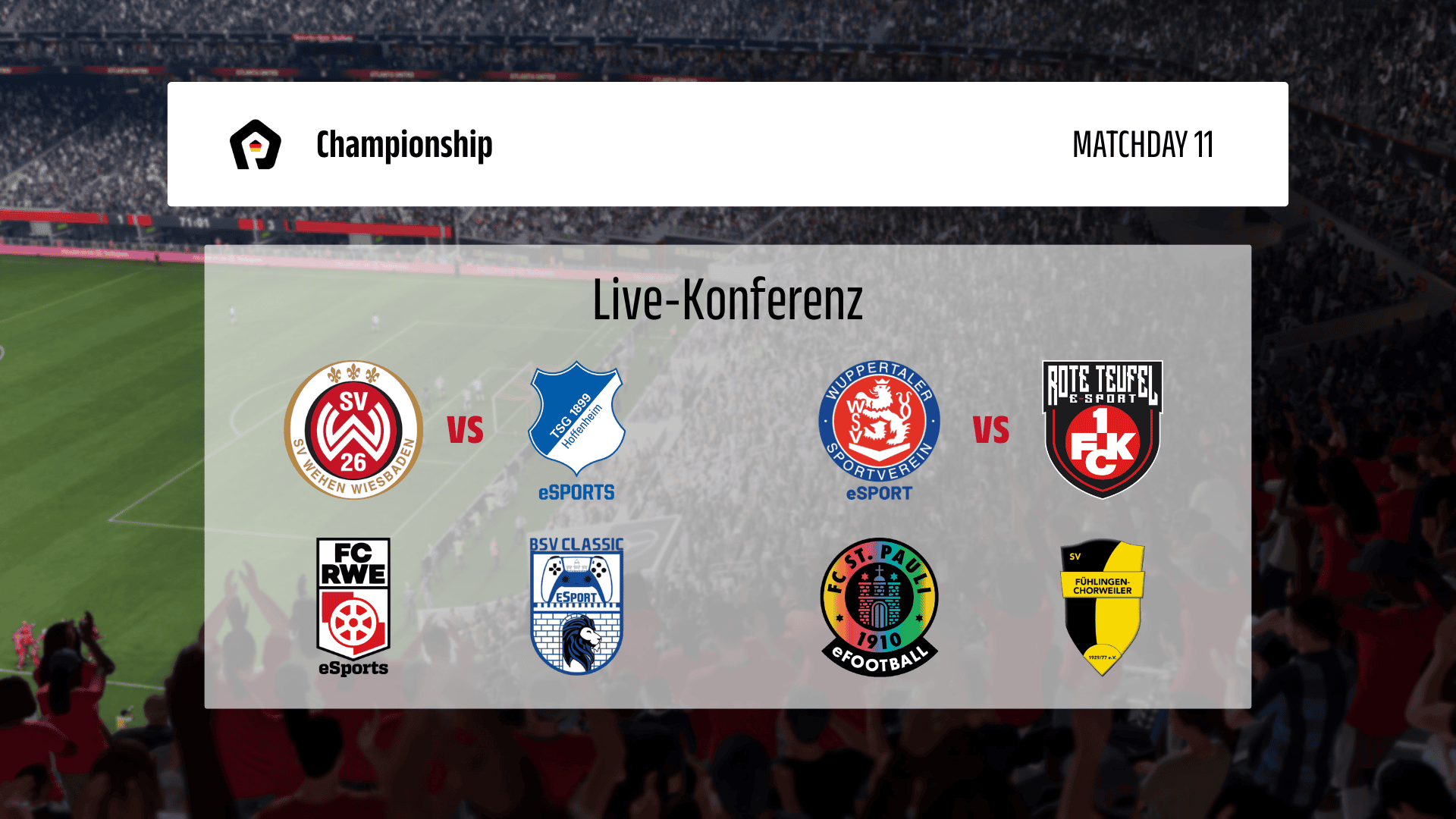 Kampf hinter der Tabellenspitze