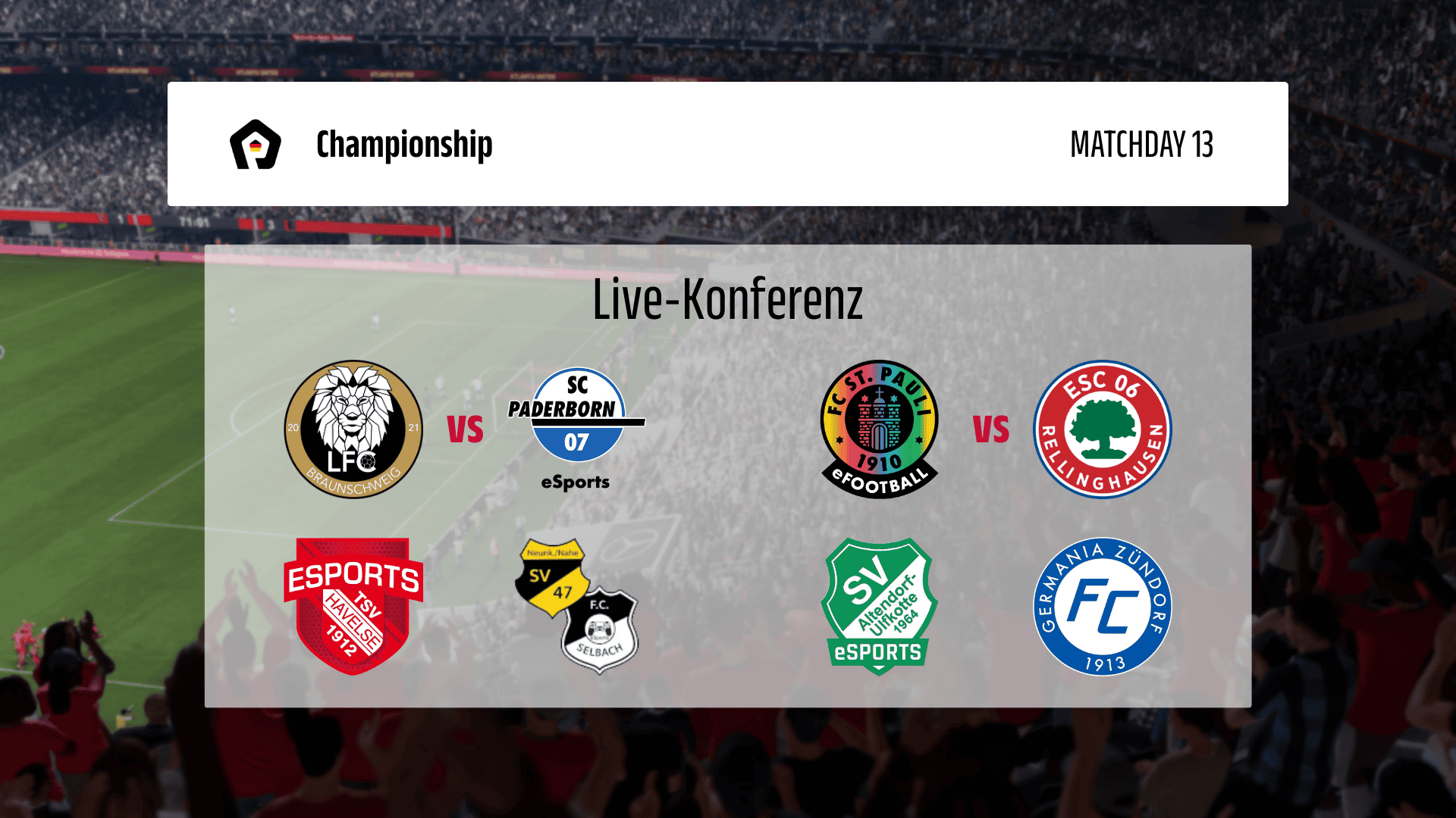 Spitzenspiele in Division B